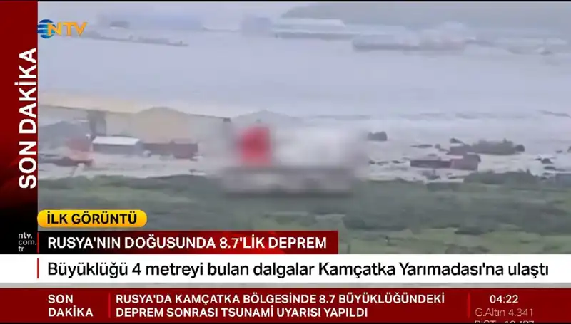 Kamçatka Kıyılarında Tsunami Dalgaları: Yarattığı Etkiler ve Gözlemler