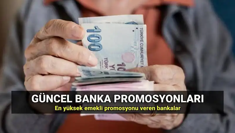 2025'te Emekli Promosyonları: Hangi Banka Ne Kadar Veriyor?