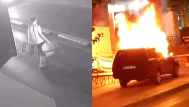 Boşanma Sürecinde Olay: Eşinin Aracını Yakan Koca Gözaltına Alındı