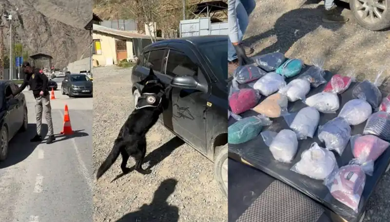 Shüphe Üzerine Durdurulan Araçta Uyuşturucu Madde Çıktı!