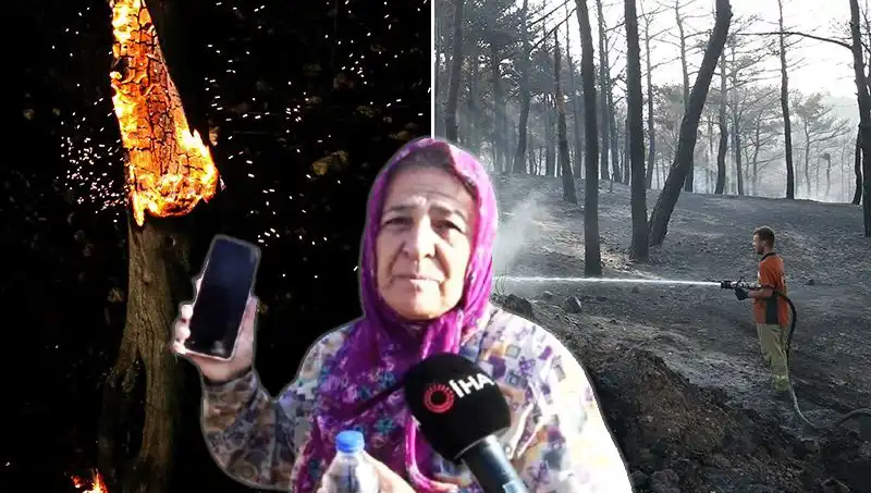 Çanakkale Orman Yangınları Kontrol Altına Alındı: Bir Kimlik ve Telefon Bıraktı