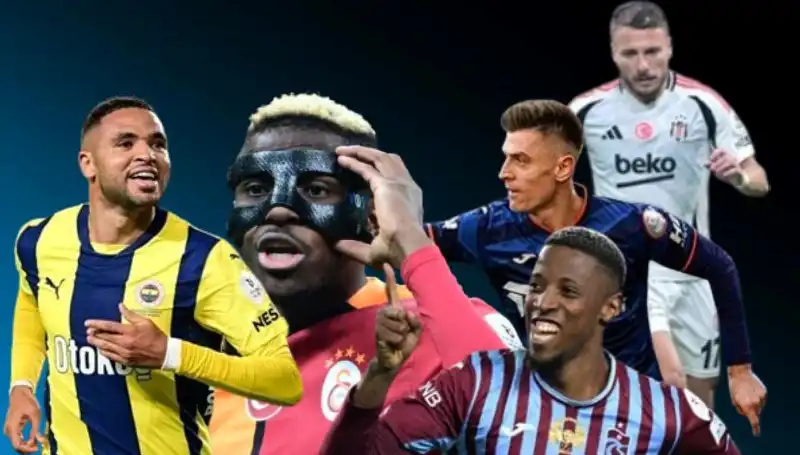 Süper Lig’de Gol Krallığı Yarışı: Osimhen, Banza ve En-Nesyri’nin Gol Sayıları Açıklandı