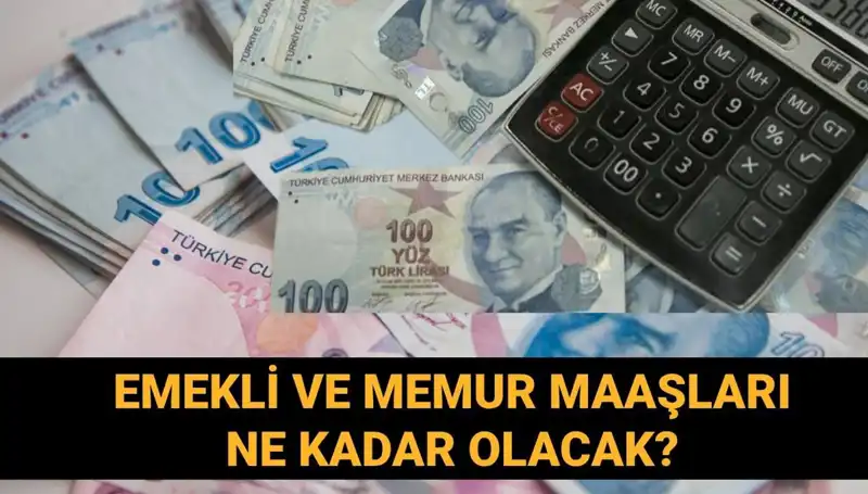 2025'te Emekli ve Memur Maaşlarına Yüzde Kaç Zam Bekleniyor?