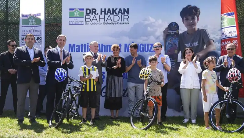 Bahçelievler’de Gençler İçin Yeni Bir Rüzgar: Mattia Ahmet Minguzzi Skate Parkı Açıldı