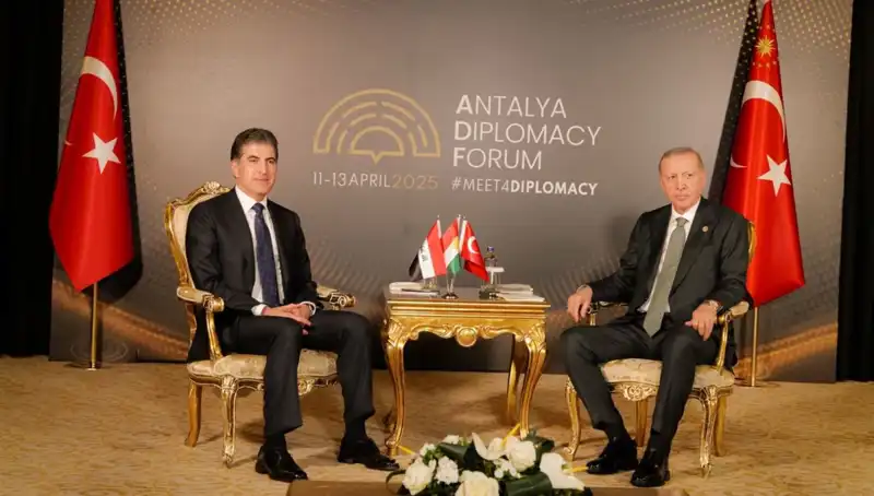 Barzani, Cumhurbaşkanı Erdoğan ile Görüşmesinin Ayrıntılarını Açıkladı