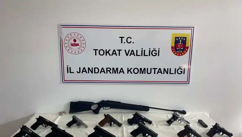 Tokat'ta Kaçak Silah Operasyonu: İki Kişi Gözaltına Alındı