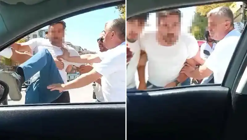 Dolmuş Şoförü, Trafikte Dehşet Saçtı: Yolculardan Biri Yaralandı