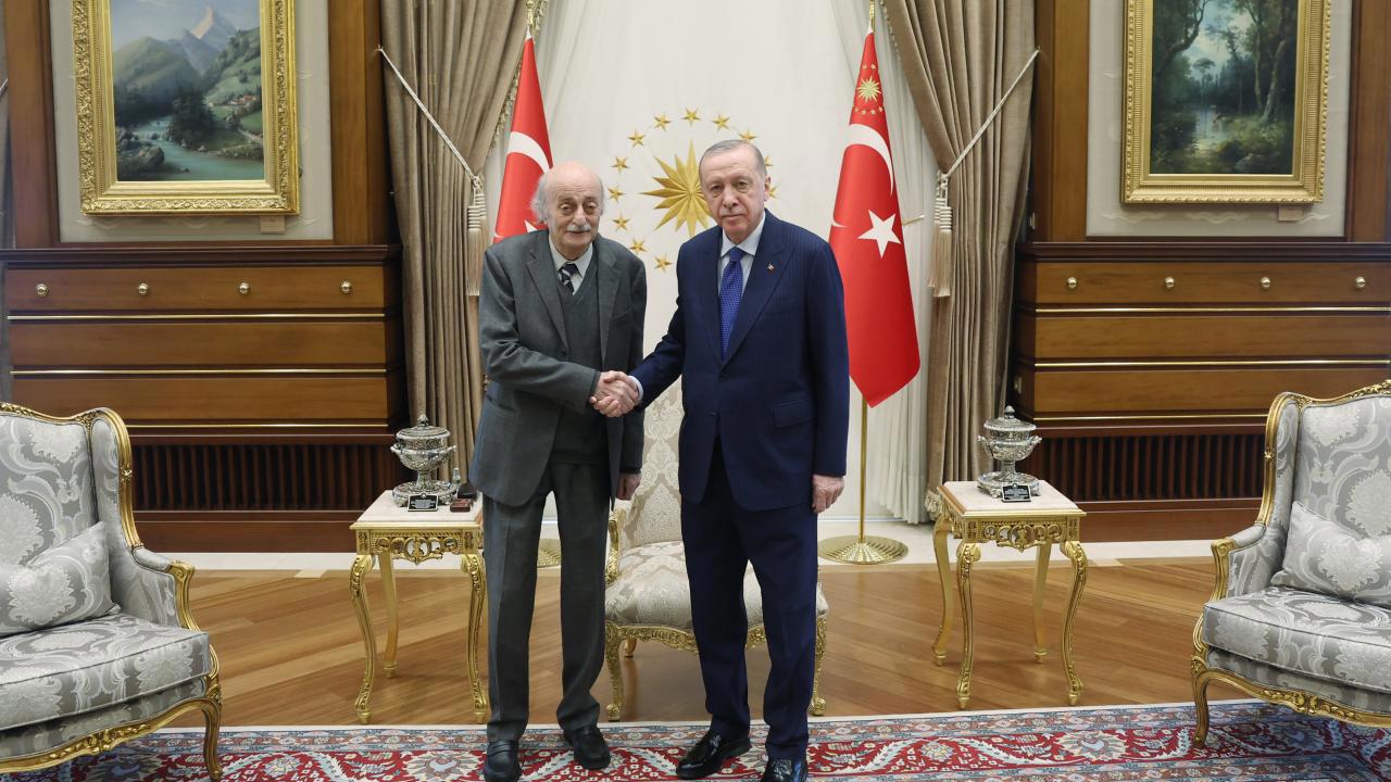 Lübnanlı Dürzi lider Canbolat'tan Türkiye'ye övgü