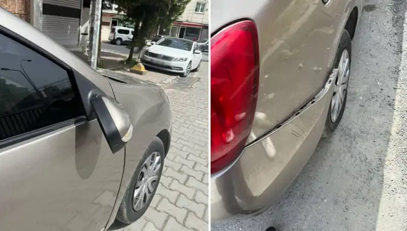 Motosikletli Magandanın Korkunç Eylemi: Ayna Kırma ve Kavga Çağrısı
