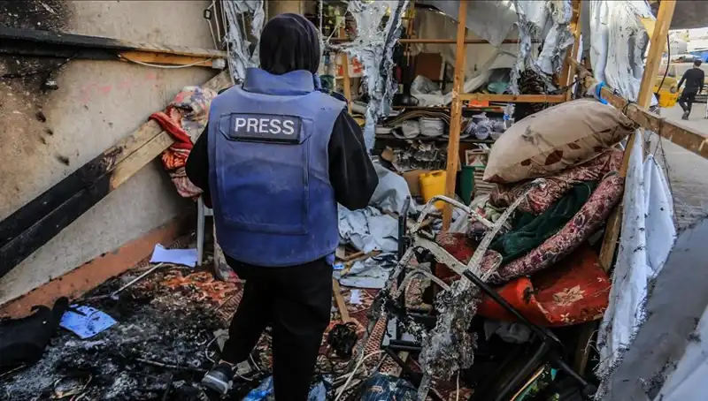 İsrail, Gazetecilerin Çadırını Hedef Aldığını Resmen Açıkladı!