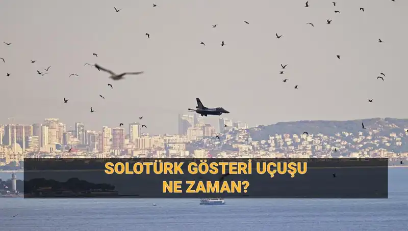 İzmit Semalarında SOLOTÜRK'ün Unutulmaz Uçuş Gösterisi!
