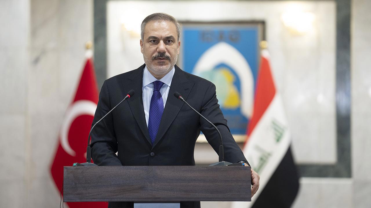 Bakan Fidan: Irak'tan PKK'yı terör örgütü olarak tanımasını bekliyoruz.